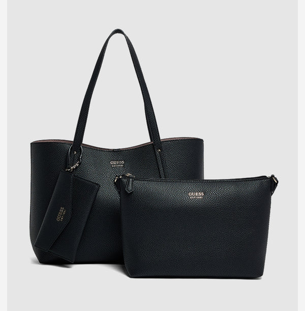 GUESS
BRENTON Textured Tote Bag With Pouch
