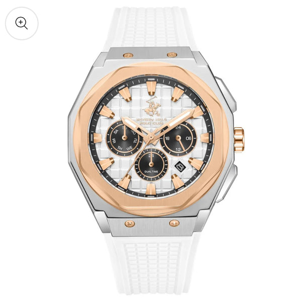 Reloj Beverly Hills Polo Club BP3718X.533 Men´s-Blanco